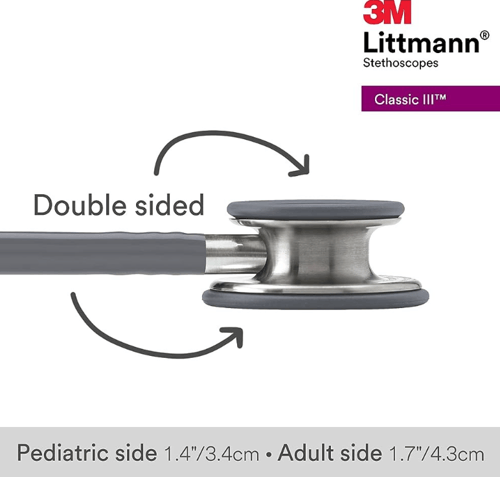 سماعة طبيب ليتمان 3M™ Littmann® 5621 Classic III™...