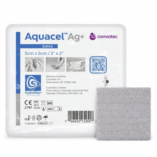 ضماد اكواسيل بالفضة بتقنية الهايدروفايبر ConvaTec...