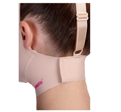 مشد بعد عملية شفط الدهون للوجه والرقبه والدقن ليبو...