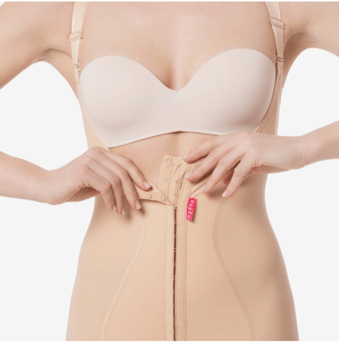 مشد بعد عملية شفط الدهون تحت الركبة للبطن والأرداف...