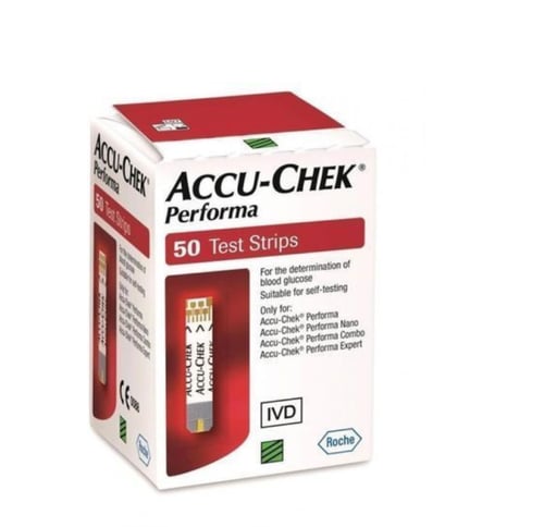 شريط سكر اكيو تشيك بيرفورما ACCU-CHEK Performa