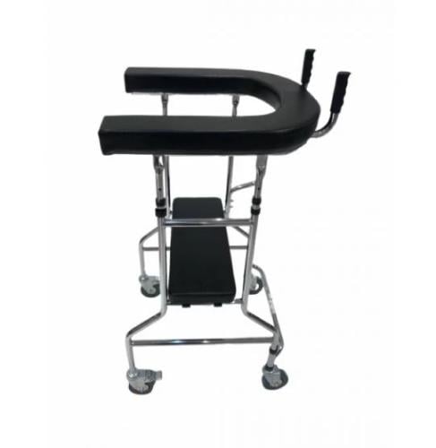 مشاية متحركة مع ساند ومسكة للذراع وجلسه