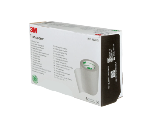 شريط جراحي ترانس بور شفاف 2-1527 - 3M TRANSPORE