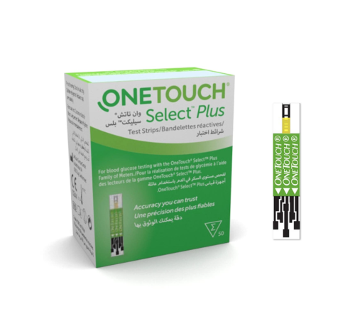 شريط سكر ONETOUCH Select Plus