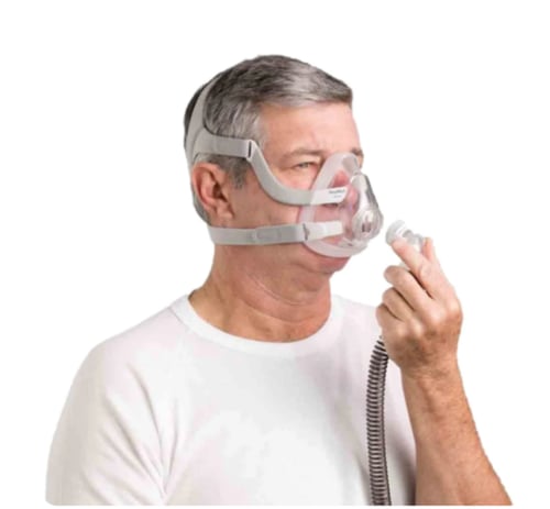 كمام سيباب من السيلكون من رزمد AirFit F20 ResMed C...