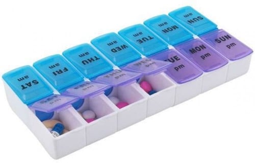 حافظة دواء اسبوعين