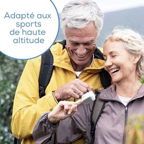 جهاز قياس اوكسجين الدم ومعدل ضربات القلب من بيورير...