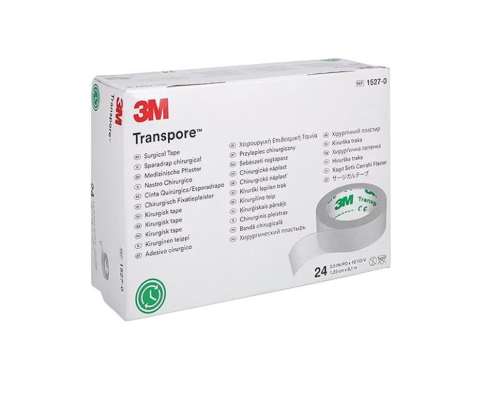 شريط جراحي ترانس بور شفاف 0-1527 - 3M TRANSPORE