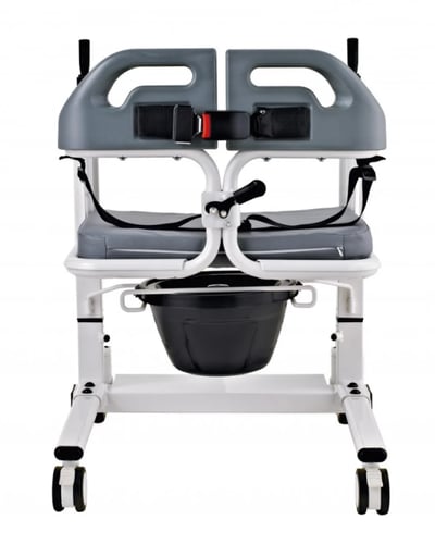 كرسي حمام مطور لكبار السن مع رافعة هايدرولك لنقل ا...