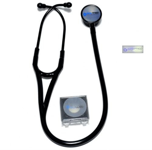 سماعة طبيب امراض صدر وبطن اسود كامل ORO-SF 501