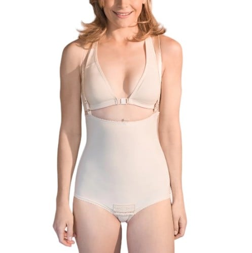 مشد بعد عمليات شفط الدهون تحت الصدر دعم مثالي للبط...