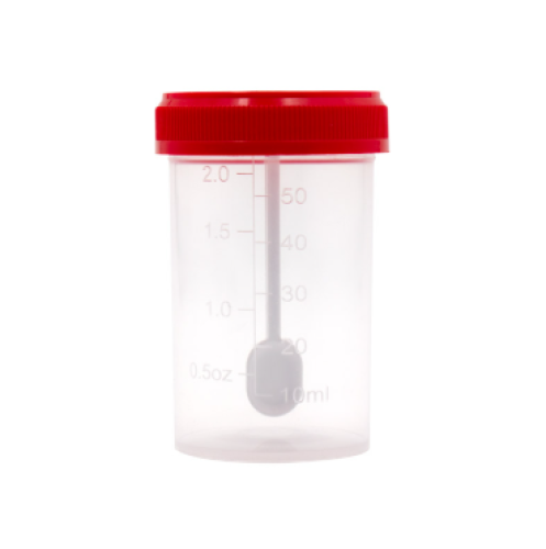 علبة تحليل براز 60 مل