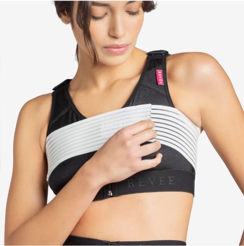 حزام صدربعد عملية شفط الدهون للصدر ضغط الثدي مقاس...