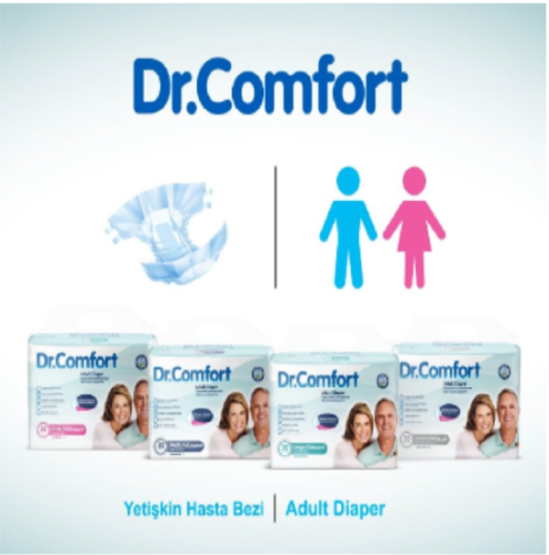 حفائض الدكتور كومفورت للكبار لاصق Dr.Comfrt