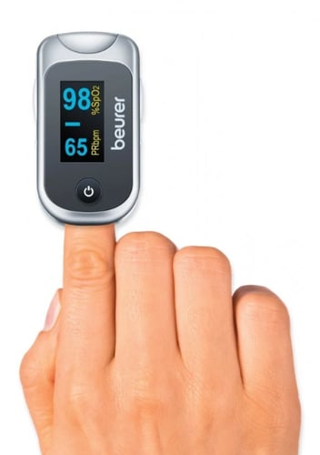 جهاز قياس التأكسج النبضي Beurer PO40
