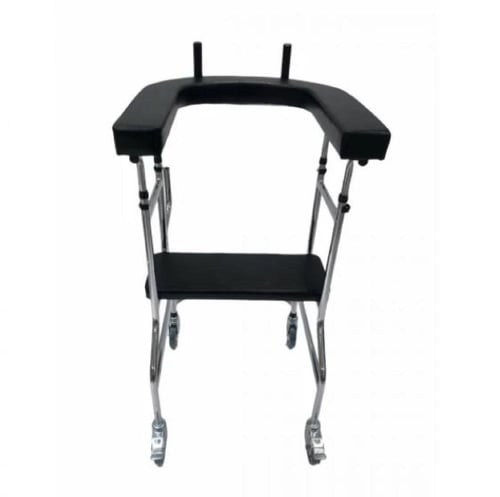 مشاية متحركة مع ساند ومسكة للذراع وجلسه