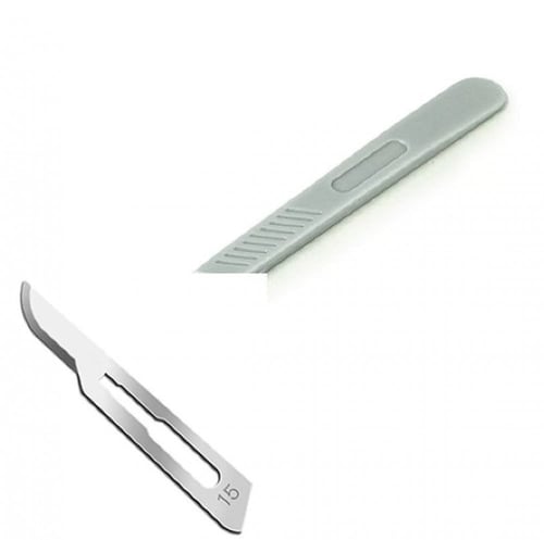 مشارط جراحية استيل مع مقبض ياباني