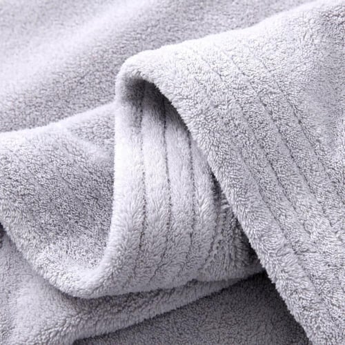 منشفة استحمام جومانا رمادي فاتح - مقاسات متعددة