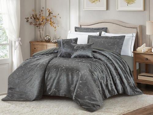 طقم لحاف جاكار اسباني مزدوج -8 قطع