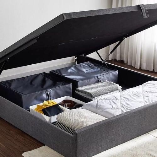 سرير لين تخزين موديل SA71 هيدروليك - بألوان ومقاسا...