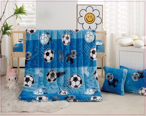 مفرش اطفال أسيل 4 قطع مخمل