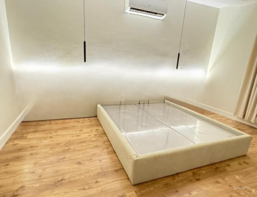 قاعدة سرير جوانب سميكة لحماية المرتبة