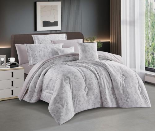 مفرش هنا صيفي مزدوج قطن فاخر - 8 قطع