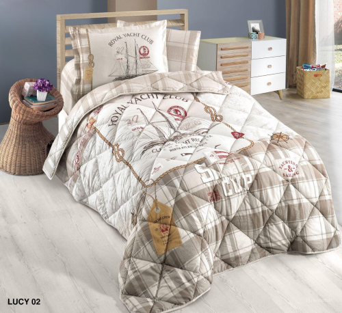 طقم لحاف اطفال تركي قطن 100% 4 قطع