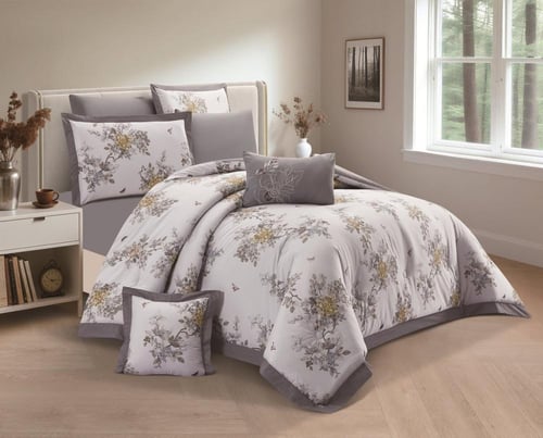 بكج راحة القطن مقاس مزدوج -11 قطع