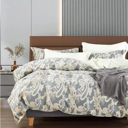 مفرش صيفي قطن مفرد ونص 5 قطع