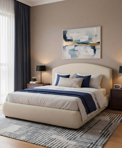 سرير وسن – هدوء التصميم… وراحة تحاكي الذوق