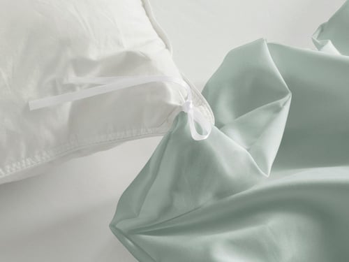 تلبيسة لحاف بدون حشوة مفرد ونص 3 قطع - فيروزي