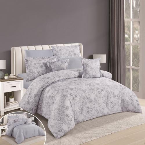 مفرش لورين قطن 100% ناعم وبارد -مقاس مفرد ونص 5 قط...