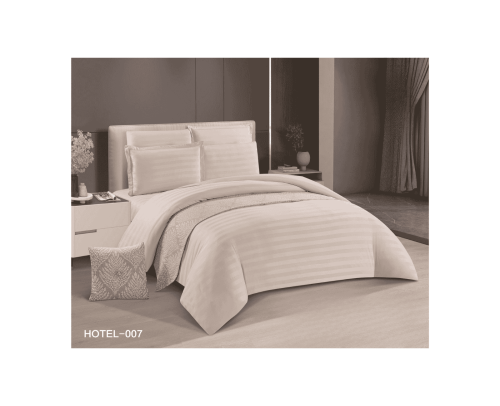 طقم لحاف Hotel فندقي -مفرد ونص 7 قطع