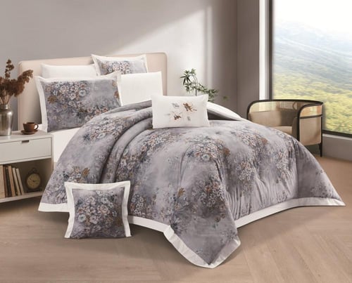 بكج راحة القطن مقاس مزدوج -11 قطع