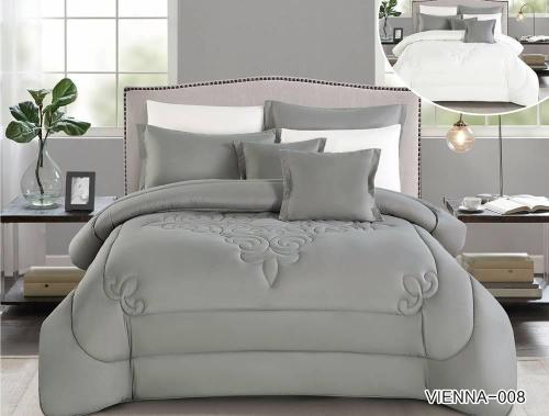 مفرش فيينا صيفي مزدوج 8 قطع