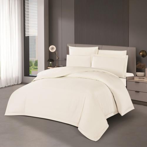 طقم لحاف جاكار فندقي مزدوج 7 قطع