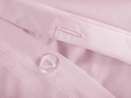 تلبيسة لحاف فندقي مفرد ونص 3 قطع -وردي