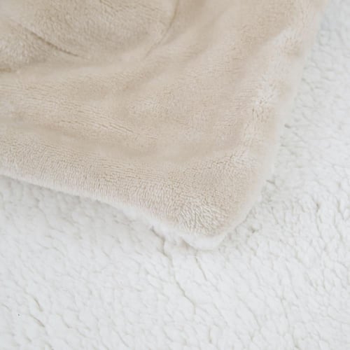 بطانية فرو الأرنب الناعمة