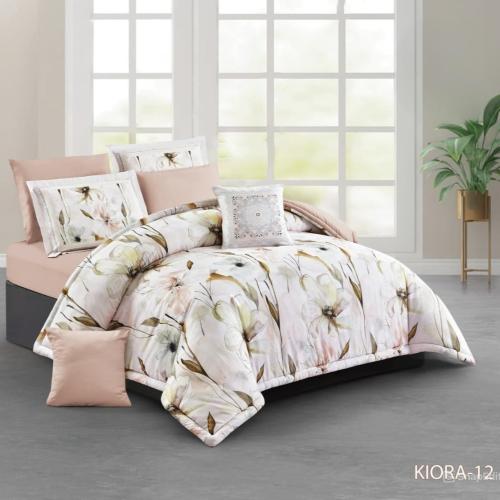 مفرش كايرو صيفي مزدوج خامة ناعمة - 10 قطع