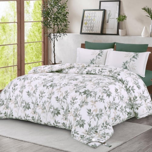 مفرش أريج صيفي ناعم ومنعش -مقاس مزدوج