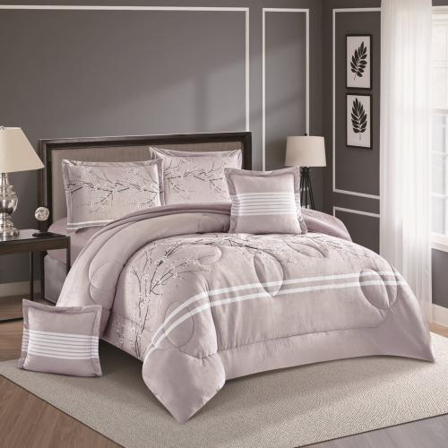 مفرش ألاسكا مخمل شتوي مفرد ونص وجهين 4 قطع