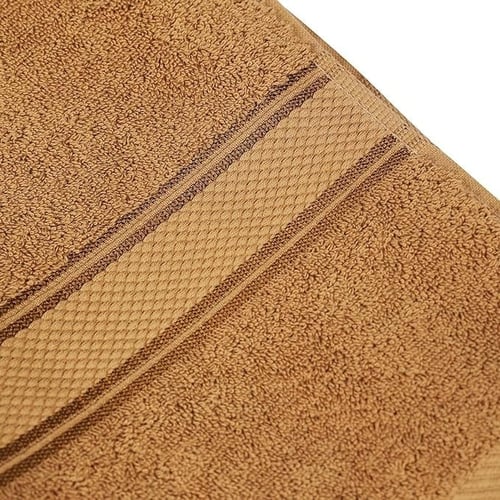 منشفة برومو قطن من كانون، لون بني داكن