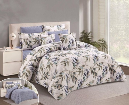 مفرش ايليف صيفي مزدوج 8 قطع