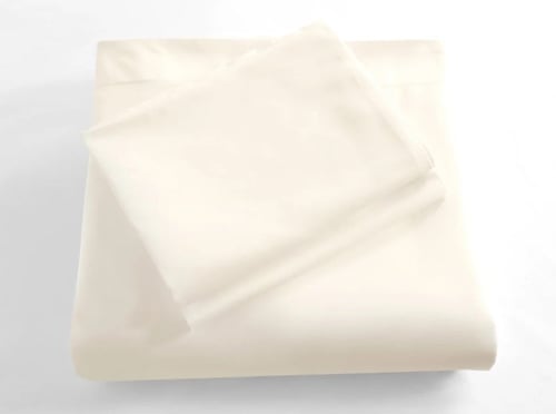 تلبيسة لحاف بدون حشوة مفرد ونص 3 قطع - بيج فاتح