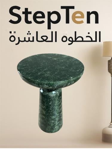 Side table for aging