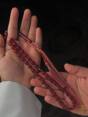 مسباح تراب كهرم لبناني بدون ريحه