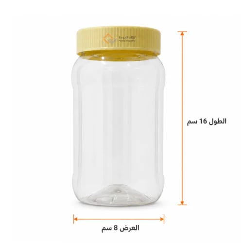برطمان كلاسيك شفاف 750 مل – 216 حبة