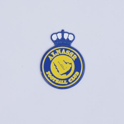 بروش حديد شعار فريق النصر العالمي.