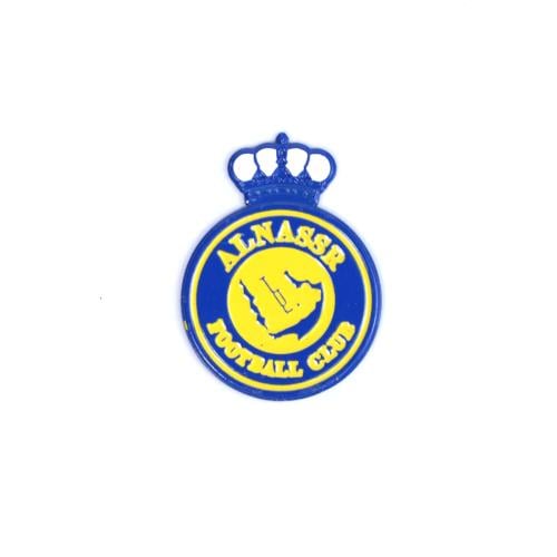 بروش حديد شعار فريق النصر العالمي.